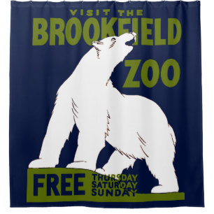 Brookfield Zoo, Federal Art Program Poster 1936