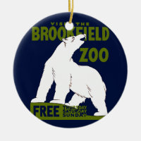 Brookfield Zoo, Federal Art Program Poster 1936
