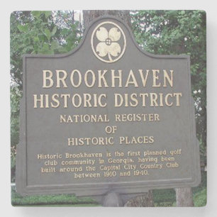 Brookhaven Atlanta, Historic Brookhaven, Brookhave Stone Coaster