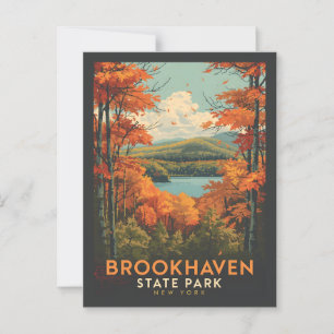  Brookhaven State Park - New York  Postcard