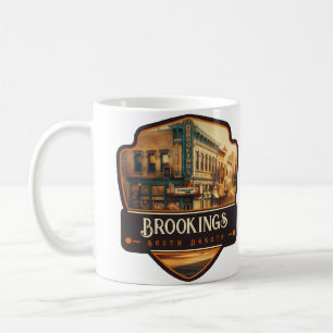 Brookings, South Dakota   Vintage Coffee Mug