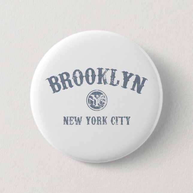 *Brooklyn 2 Inch Round Button (Front)