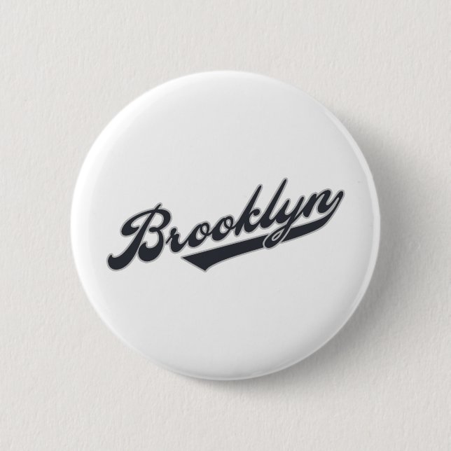 *Brooklyn 2 Inch Round Button (Front)