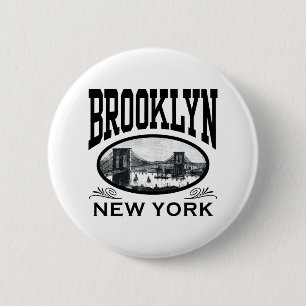 Brooklyn 2 Inch Round Button