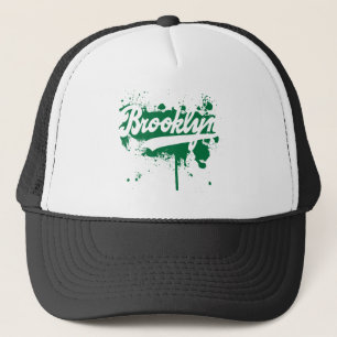 Brooklyn a peint le casquette vert