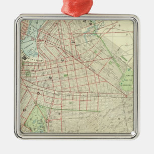 Brooklyn and Vicinity Metal Ornament