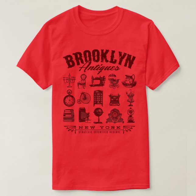 Brooklyn Antiques T-Shirt (Design Front)