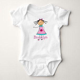 BROOKLYN baby name personalized Bodysuit