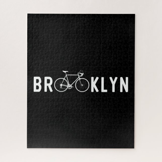 Brooklyn Bicycle Cycling Jigsaw Puzzle (Vertical)