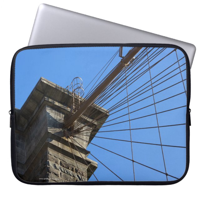 Brooklyn Bridge 01 Laptop Sleeve (Front)