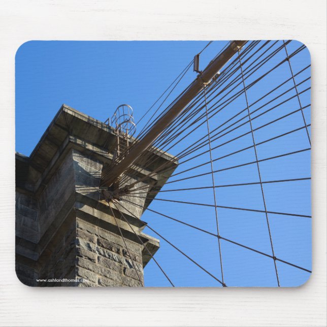 Brooklyn Bridge 01 Mouse Pad (Front)