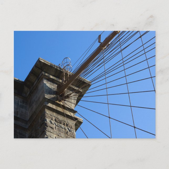 Brooklyn Bridge 01 Postcard (Front)