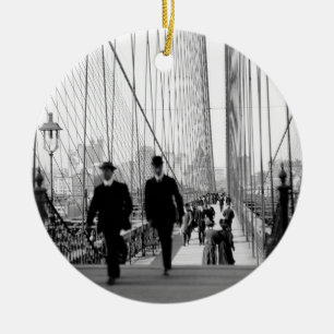 Brooklyn Bridge 1905 Ornament