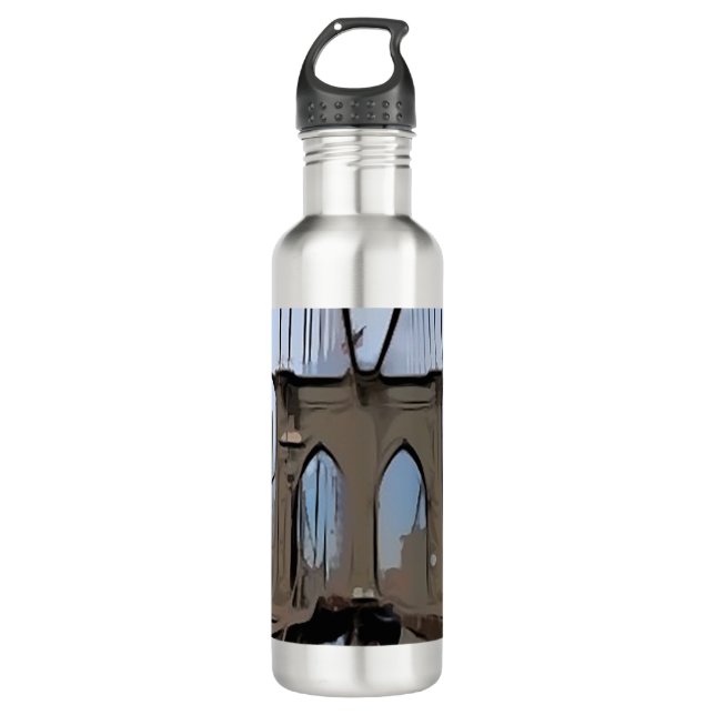 Brooklyn Bridge 710 Ml Water Bottle (Front)
