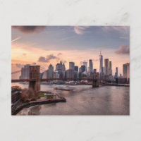Brooklyn Bridge and Lower Manhattan