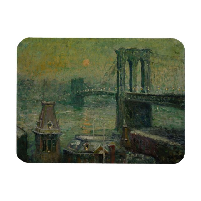 Brooklyn Bridge (between 1917 and 1920) Ernest Magnet (Horizontal)