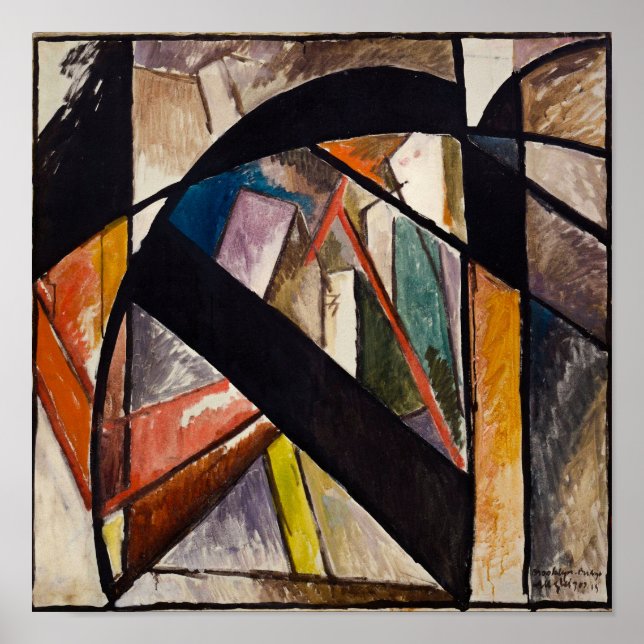 Brooklyn Bridge by Albert Gleizes Poster (Front)