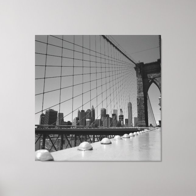 Brooklyn bridge canvas print (Front)