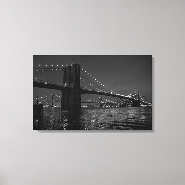 Brooklyn Bridge Canvas Print (Front)