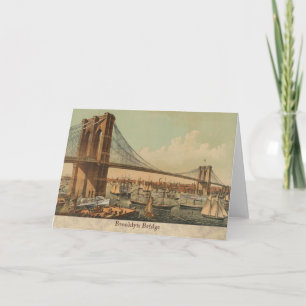 Brooklyn Bridge Card