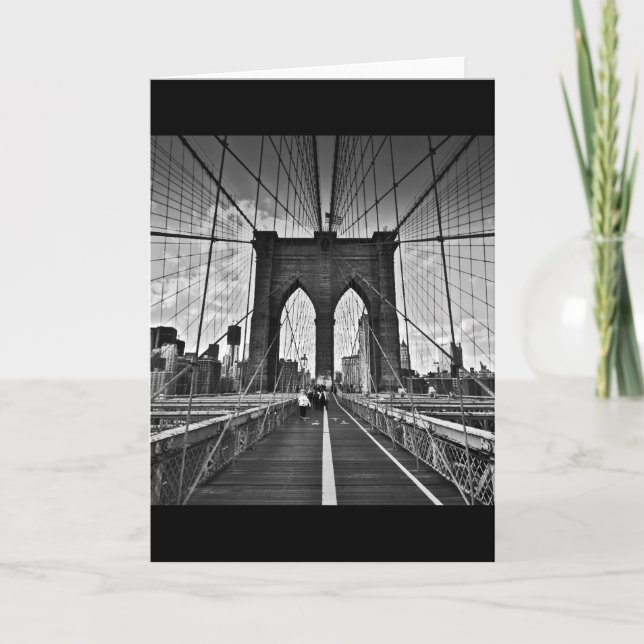 Brooklyn Bridge Card (Front)