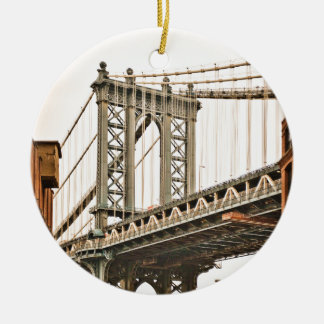Brooklyn Bridge Ceramic Ornament