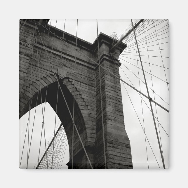 Brooklyn Bridge Detail Magnet (Front)