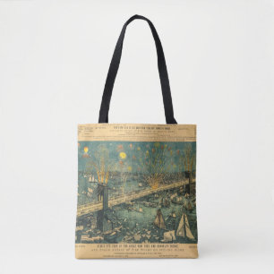 Brooklyn Bridge Grand Opening Tote Bag