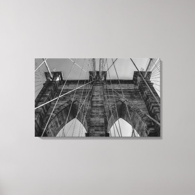 Brooklyn Bridge in New York City Canvas Print (Front)
