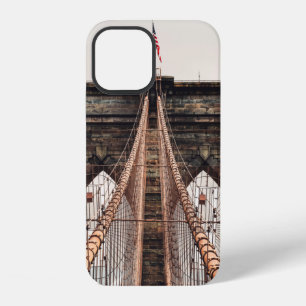 Brooklyn Bridge in New Yorkabstract, america, amer iPhone 12 Case