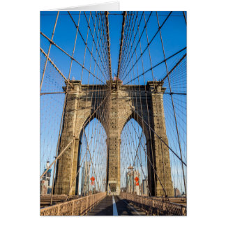 Brooklyn Bridge in the early morning