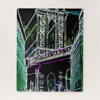 Brooklyn bridge jigsaw puzzle