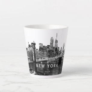 Brooklyn Bridge  Latte Mug
