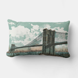 Brooklyn Bridge Lumbar Pillow
