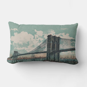 Brooklyn Bridge Lumbar Pillow