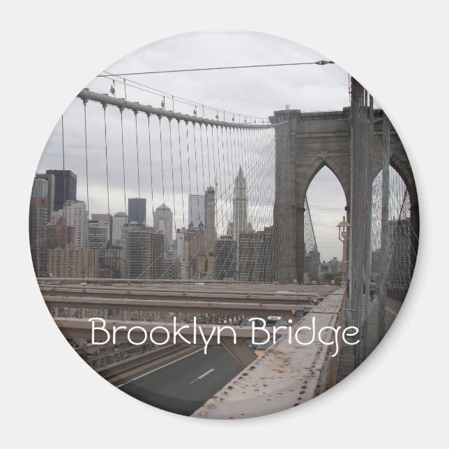 Brooklyn Bridge Magnet (Front)