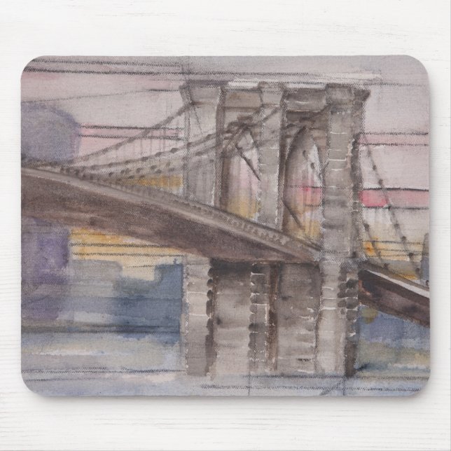 Brooklyn Bridge Mouse Pad. Pad (Front)