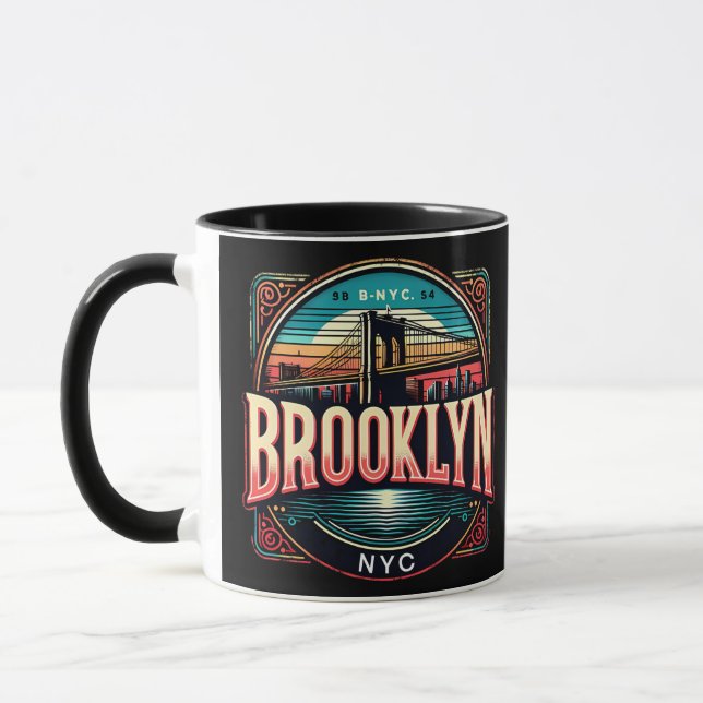 Brooklyn Bridge Mug  (Left)