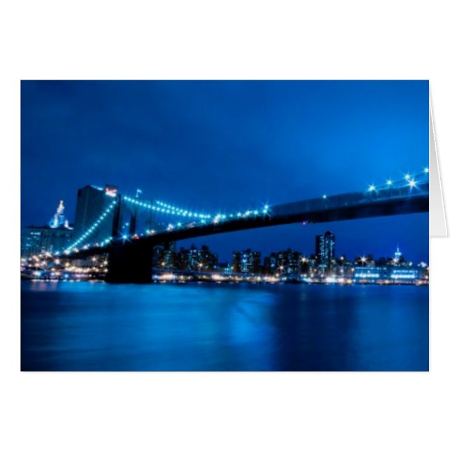 Brooklyn Bridge, New York (Devant horizontal)
