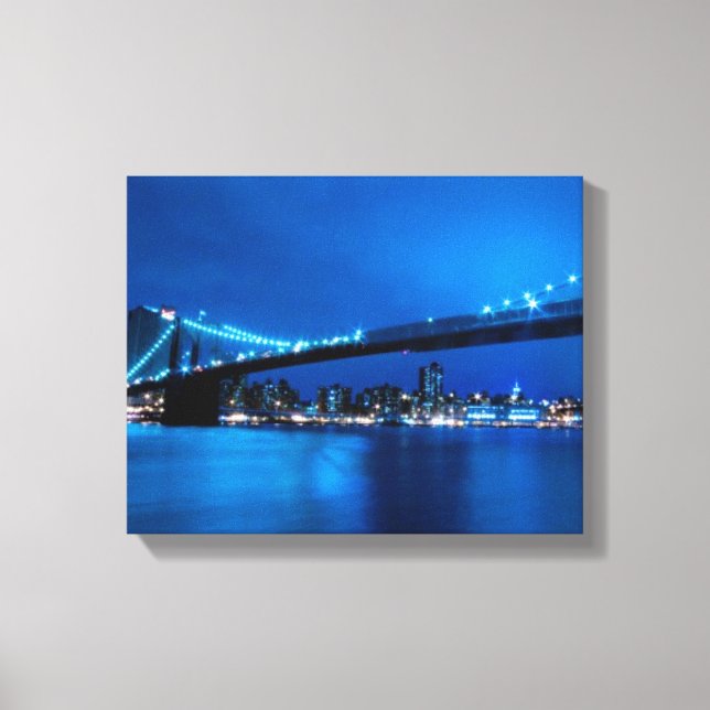 Brooklyn Bridge, New York Canvas Print (Front)