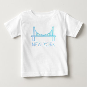 Brooklyn Bridge New York City Baby T-Shirt