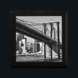 Brooklyn Bridge New York City Gift Box<br><div class="desc">New York City Digital Art Images - Computer Graphics and Artworks</div>