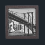 Brooklyn Bridge New York City Gift Box<br><div class="desc">New York City Digital Art Images - Computer Graphics and Artworks</div>