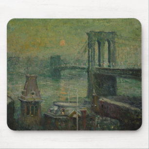 Brooklyn Bridge (New York City Landmark) (NYC) Mouse Pad