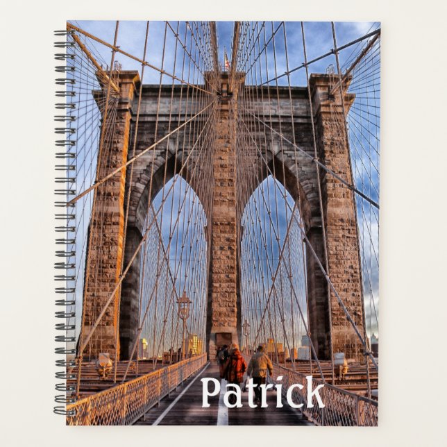 Brooklyn Bridge New York City Planner (Front)