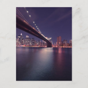 Brooklyn Bridge, New York City Postcard