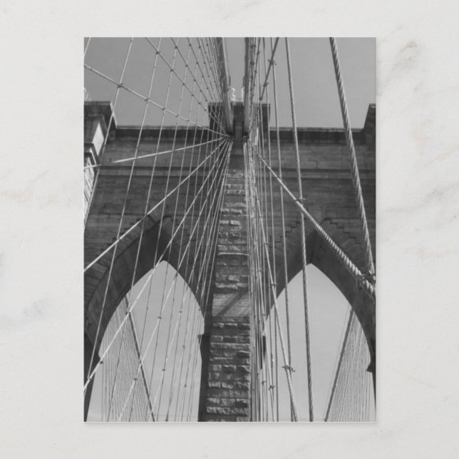 Brooklyn Bridge New York City Postcard (Front)