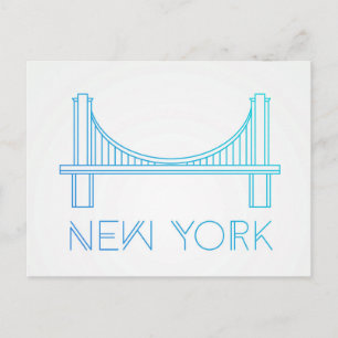 Brooklyn Bridge   New York City Postcard