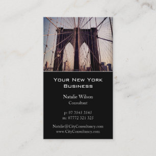 Brooklyn Bridge, New York Photo - Carte de visite