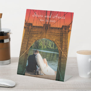 Brooklyn Bridge New York Photo Memories Pedestal Sign